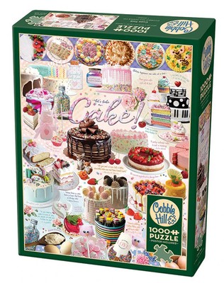 Cake Time 1000 Piece Jigsaw Puzzle Cobble Hill New