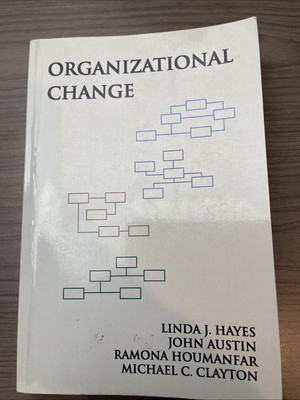 Context Press Ser.: Organizational Change by Linda J. Hayes (2001, Perfect)