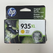 New Genuine HP 935XL Yellow Ink Cartridges Officejet 6815, 6820 EXP 08/2023