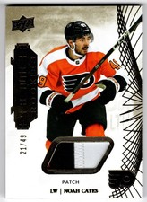 2022-23 Upper Deck Premier Rookies Premium Memorabilia Patch NOAH CATES 119 #/49