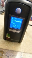CyberPower 1000 AVR Intelligent LCD UPS CP1000AVRLCD 9 Outlets 600W 100 Battery