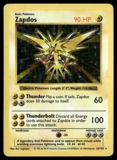 Zapdos 016/102 Base Set (Shadowless) for sale | eBay