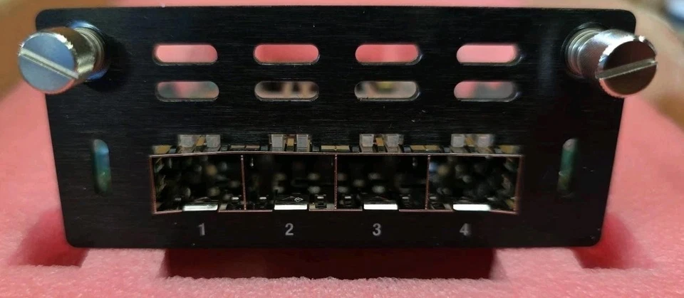 Check Point 4 Port 10GBASE-F SFP+ Interface Card CPAC-4-1F-B PN 317272 - Image 2 of 4