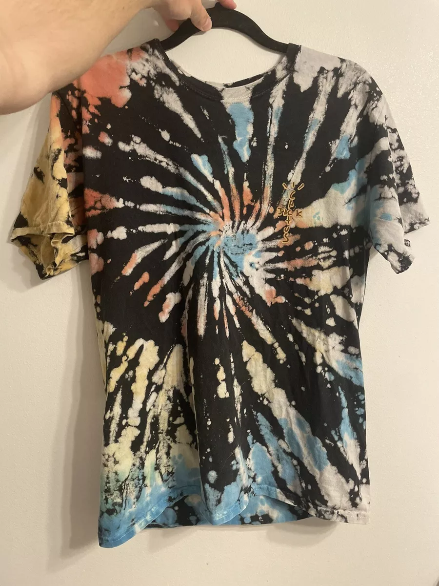 Travis Scott Cactus Jack Highest in The Room Tie Dye T Shirt Mens