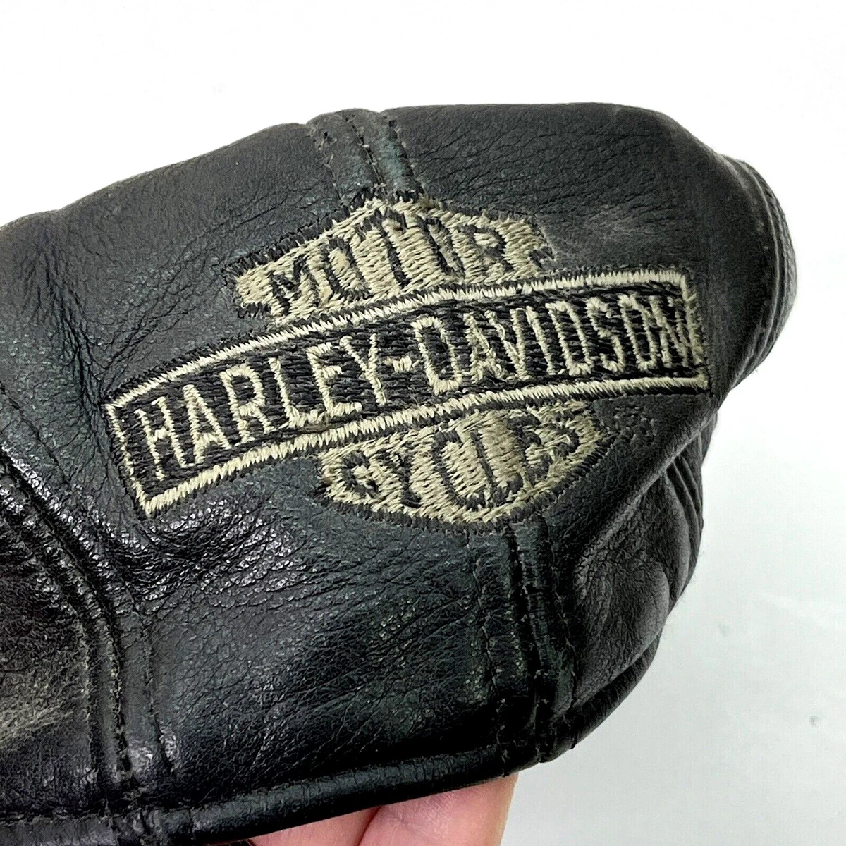 Casquette Noir Harley Davidson Logo Homme 5 Panneaux 100 Coton 340