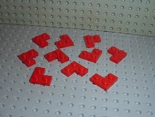 10 plaques angle LEGO corner plate ref 2420 / sets 10018 5591 8143 8157 8440 ...
