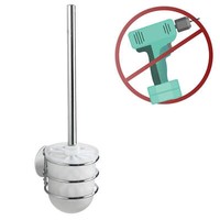 Wenko Wc Garnitur Wand Toiletten BüRsten Halter Ohne Bohren Klo Bad GäSte Wc
