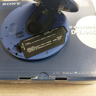 Sony D-EJ985 CD Walkman Portable CD Player Navy blue Goods Japan