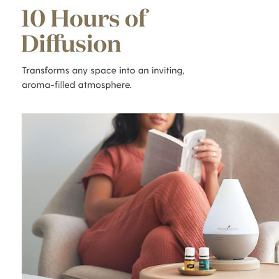 Young Living DEW DROP Essential Oil Ultrasonic Diffuser - New in Box! DewDrop