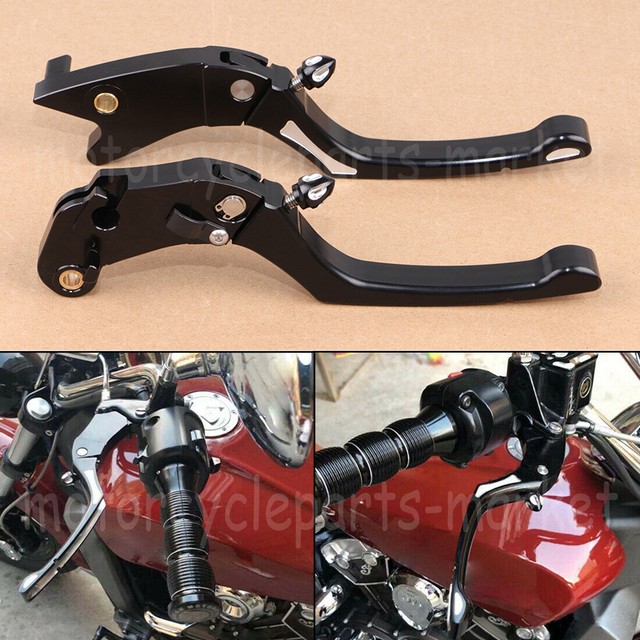 CNC Black & Chrome Brake Clutch Lever Fit For Indian Scout Model 2013