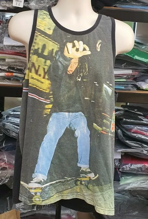 Top Sin Mangas L T Shirt Vintage Raro 2005 Supreme Bill Thomas Foto Tanque