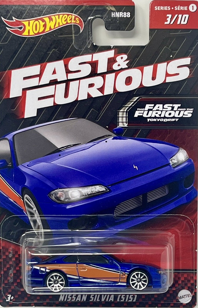 Hot Wheels Fast And Furious Nissan Silvia (S15) Purple #3/10 New