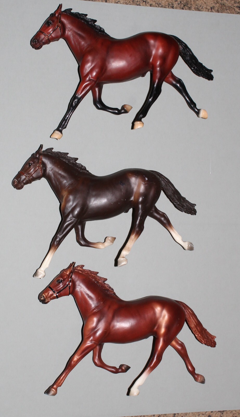 Breyer Horse Standardbred Pacer Lot of 3 Strike Out Dan Patch Liver