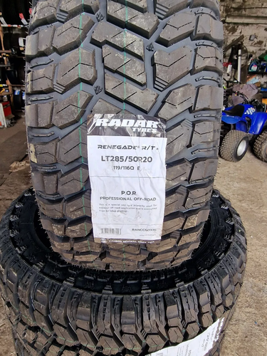 2x 285 50 20 Radar Renegade RT+ 119/116Q 🌵Rugged Terrain Tyres🌵 LAST ...