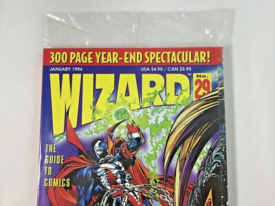 Wizard Magazine No 29 The Guide To Comics 300 Page Year-End