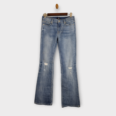 For All Mankind Jeans Womens 28 Distressed Original Bootcut