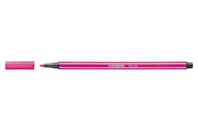 STABILO Fasermaler Pen 68, Strichstärke: 1,0 mm, rosarot