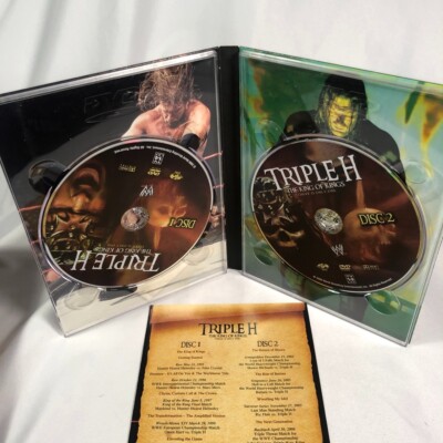 WWE - Triple H - King of Kings - 2 DISC DELUXE EDITION DVD L@@K
