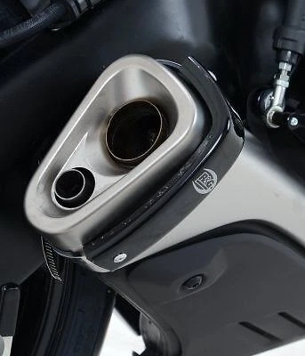 R&G Racing Black Exhaust Protector EP0010BK - Image 4 of 4