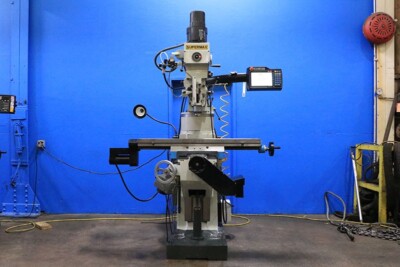 Supermax YCM-40 CNC VERTICAL MILL, Trak KMX 2-Axis Control, HandW