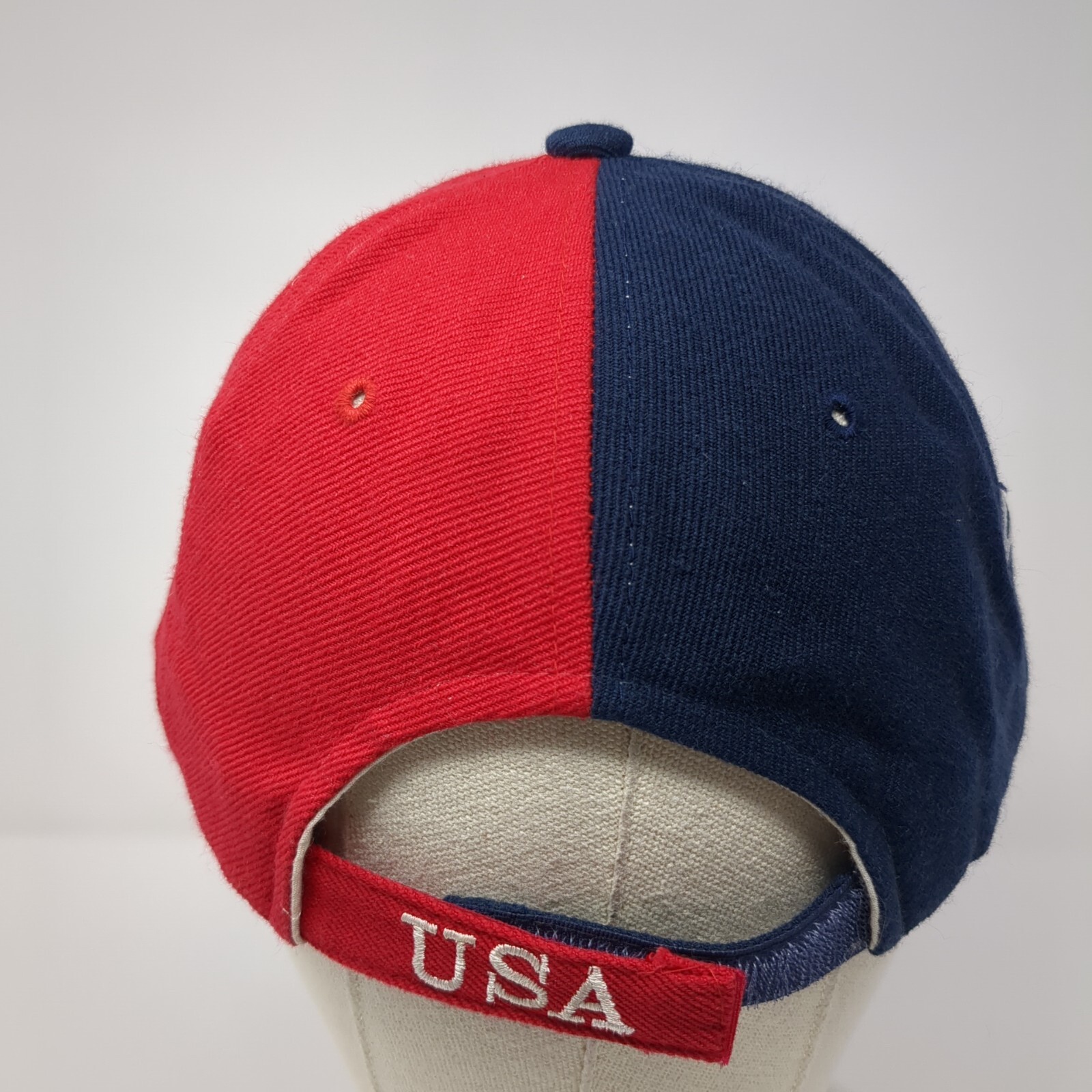 USA Flag Eagle Strapback Hat Multi One Size Adjus… - image 5