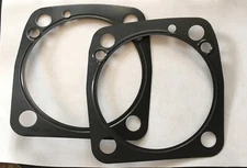 Qty 2 NOS CYCO Single Layer Steel Base Gasket - Big Twin | OEM Part # CY-9551