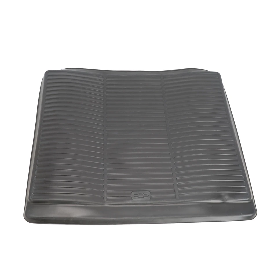 Revestimiento de bandeja de área de carga trasera negro OEM NUEVO con logotipo de pajarita 07-14 Tahoe 17803352 Foto 2 de 3