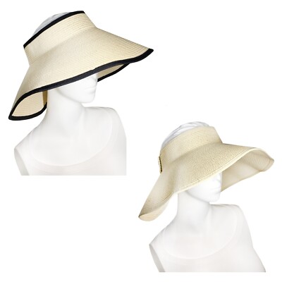 Avenue Packable Visors : Set of Two : New w/ Tags : TOP Samples Never Worn