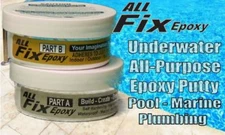 All-Fix POOL REPAIR UNDERWATER EPOXY SKIMMER FILTER LEAKS CRACKS TILE GUNITE USA