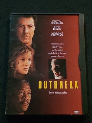 Outbreak Dvd 1995 Snapcase Dustin Hoffman Rene Russo Morgan Freeman