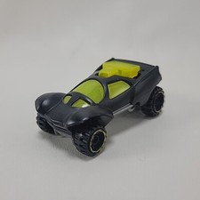 HOTWHEELS 2012 McDonalds Black Neon Green Yel...