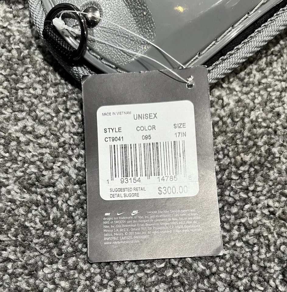 Protetores de perna Nike Vapor Pro Catchers beisebol verde amarelo adulto 17" CT9041-326 - Imagem 4 de 4