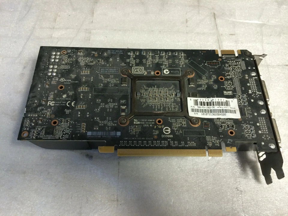 EVGA NVIDIA GeForce GTX 460 768MB GDDR5 Graphics Card - Tested - Image 2 of 3