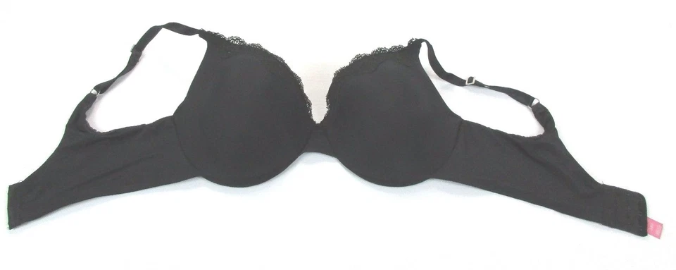 Sutiã feminino *ISAAC MIZRAHI* TAMANHO 38D PRETO COM FECHO TRASEIRO  - Imagem 2 de 4