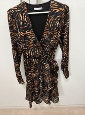 Cooper St Women’s Wrap Dress Animal Print Size 4