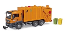Bruder MAN TGS Garbage truck orange 03760