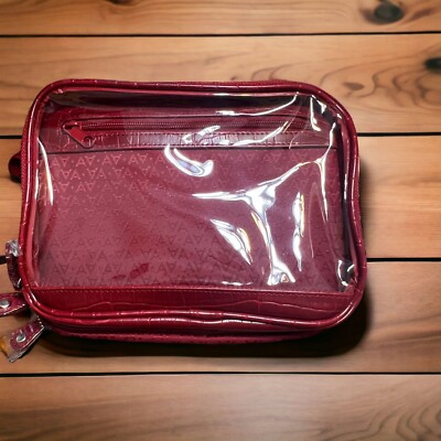 Avon 2007 Business on Go Collection Prospecting Pouch Red New in Box