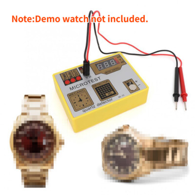 Demagnetization QD-20 Quartz Movement Tools Watch Battery Pulse Tester Machine