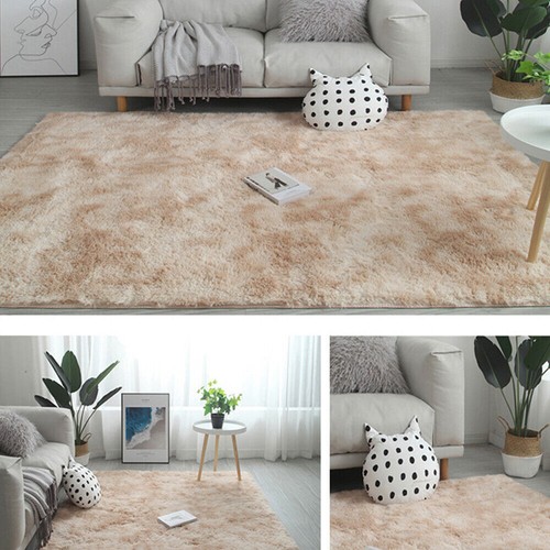 Floor Rug Fluffy Rugs Area Carpet Shaggy Large Pads Soft Living Room Bedroom Mat - Picture 18 of 23