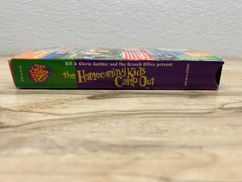 Vtg 1995 Bill & Gloria Gaither The Homecoming VHS Kids Camp Out Songs - Picture 10 of 10