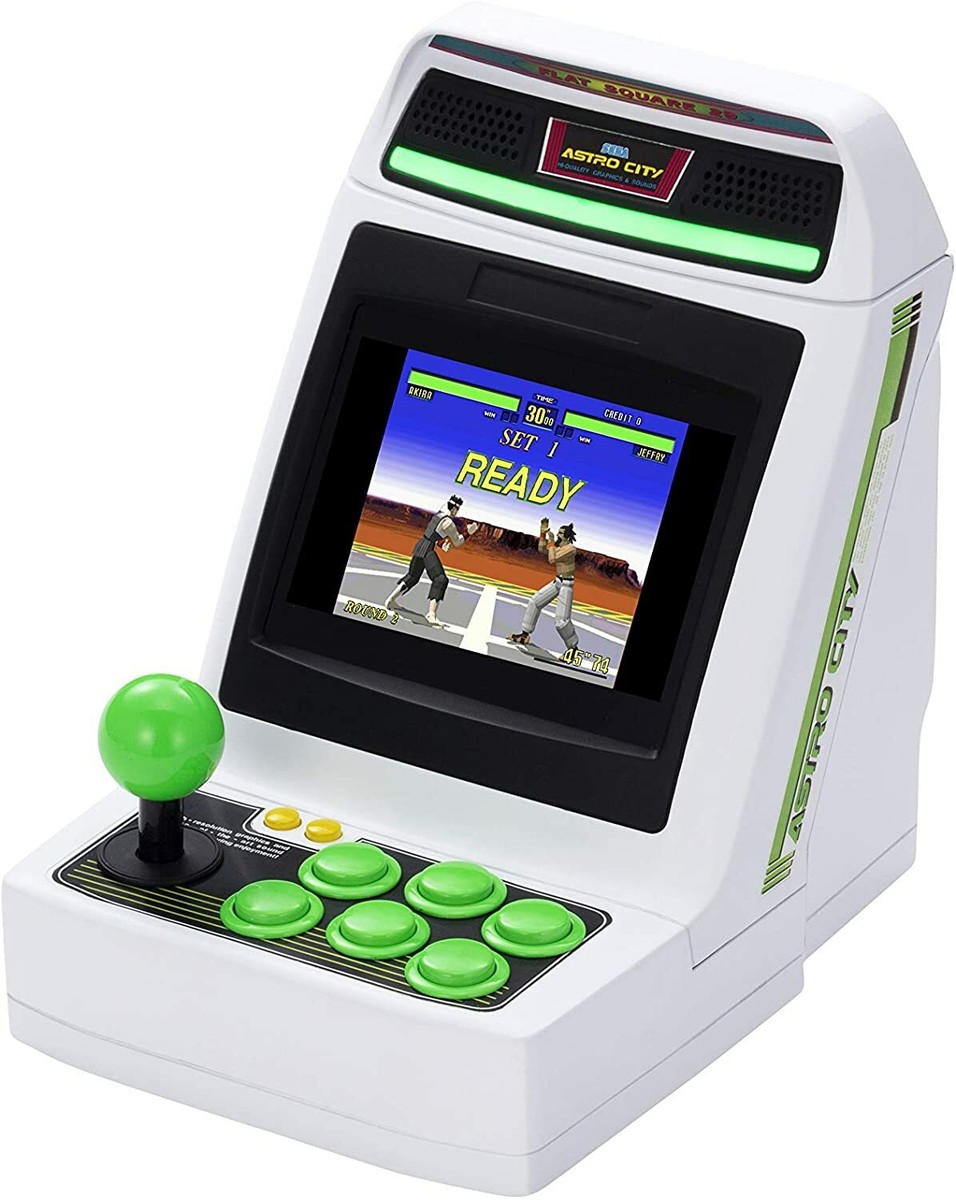 SEGA Game Console ASTRO CITY mini 1/6 1990 s games 36 titles W