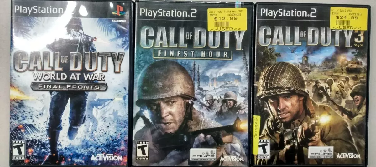 Call of Duty Finest Hour - PlayStation 2