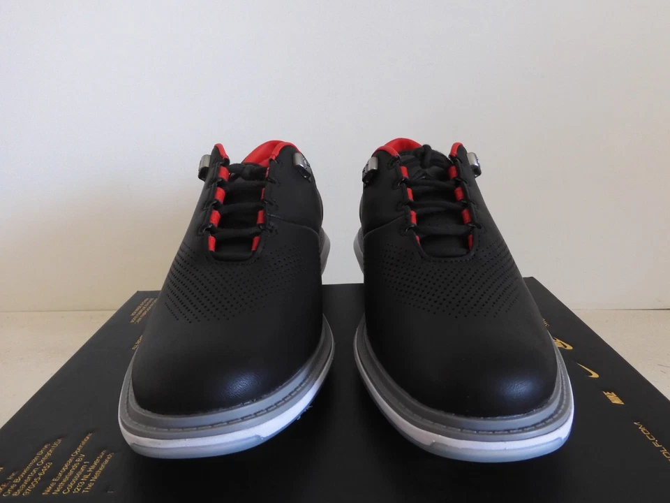 Botines de golf Nike Air Jordan Adg 4 negro-blanco-gris cemento talla 7,5 [DM0103-015] Foto 3 de 4