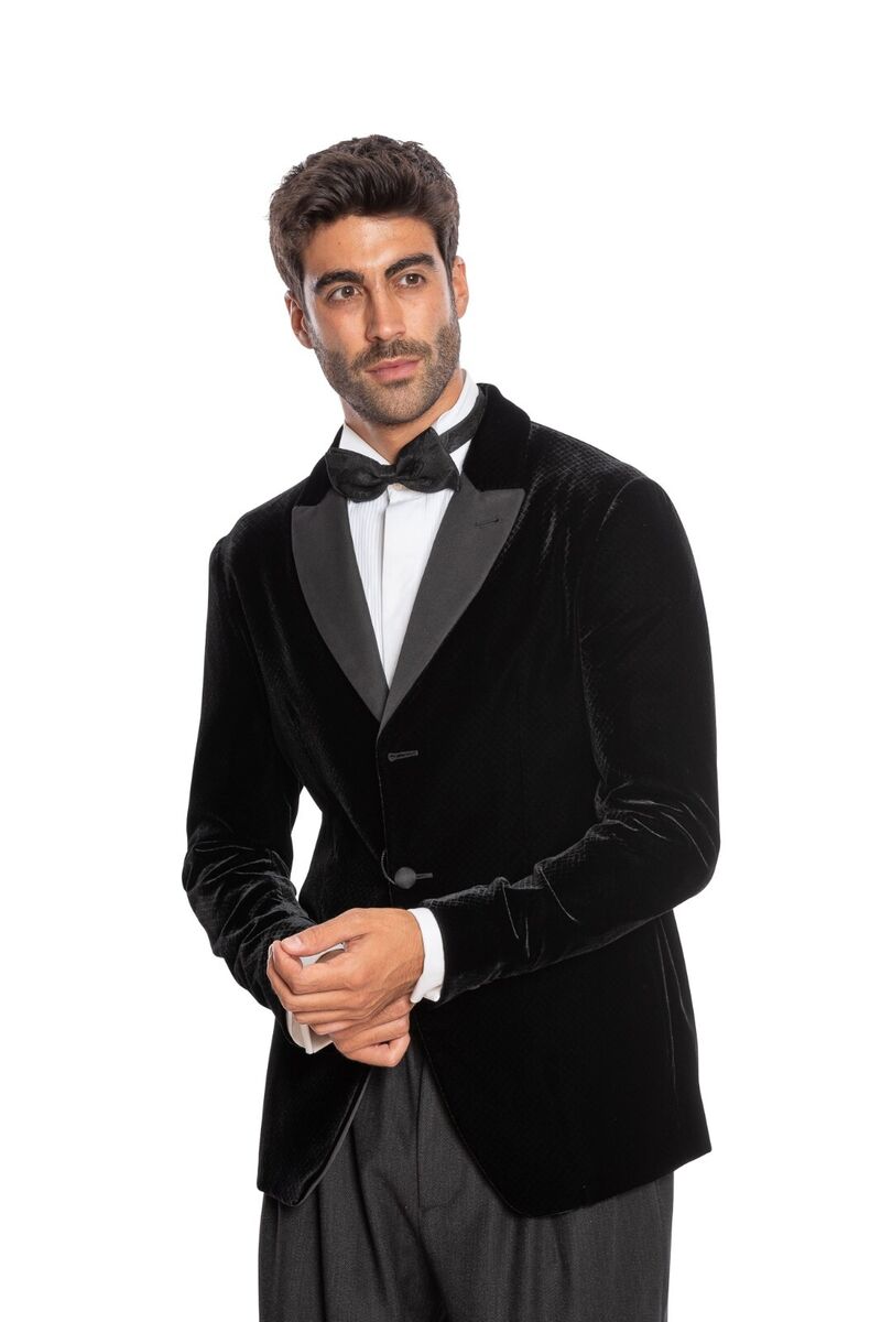 2400$ GIORGIO ARMANI Black Label Tuxedo Jacket Black Velvet 2400$ GIORGIO ARMANI Black Label Tuxedo Jacket Black Velvet