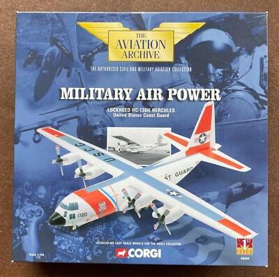 Corgi Lockheed HC-130H HERCULES United States Coast Guard, 1st Issue, #48404,NOS