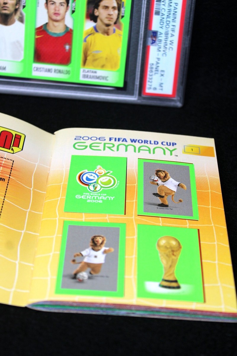 2006サッカー日本代表記念２枚組アルバム FIFA World Cup Germany 2006 Panini Pocket/Candy Album - FULL