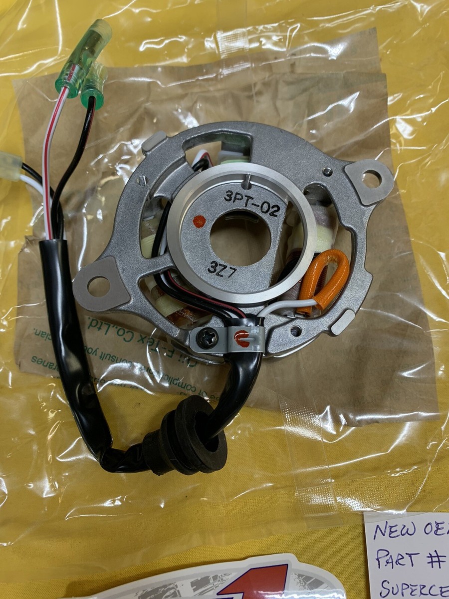 NEW OEM YAMAHA STATOR BASE ASSY 2001-2025 PW50 (3PT-85560-02