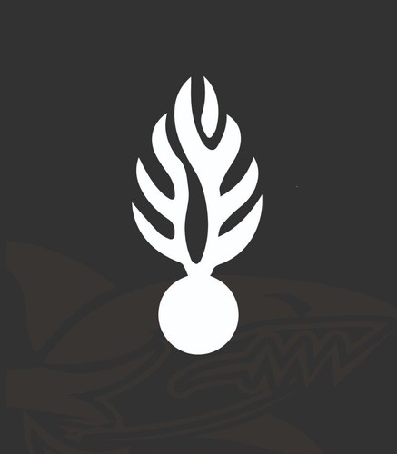 Autocollant FLAMME GENDARMERIE
