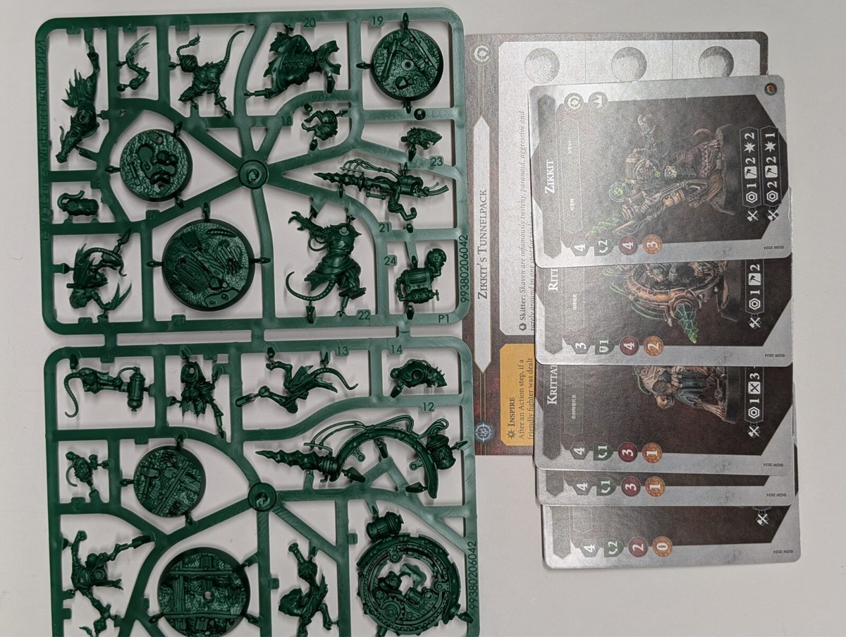 Zikkit's Tunnelpack Warband; Warhammer Underworlds Embergard