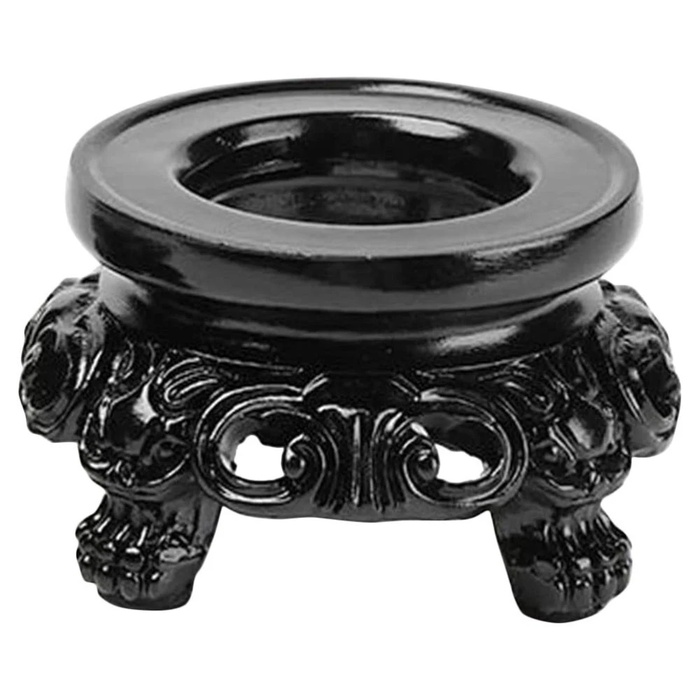 Tumbler Display Turner Crystal Ball Base Small Decor for Desktop